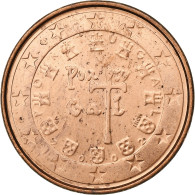 Portugal, 1 Cent, The First Royal Seal Of 1134, 2002, SUP, Cuivre Plaqué Acier - Portugal