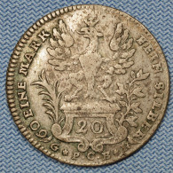 Frankfurt • 20 Kreuzer 1770 • Silver •  German States / HRR / Reichsstadt / Francfort • [24-470] - Andere & Zonder Classificatie