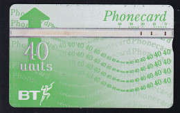 British Telekom Phonecard 40 Units - Non Classificati