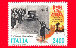 ITALIA - Usato - 1988 - Cinema Italiano Neorealista - Film "Roma Città Aperta, Di Roberto Rossellini - 2400 L. - Magnani - 1981-90: Used