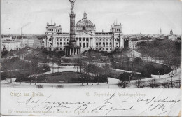 GRÜSS AUS BERLIN - SIEGESSÄULE REICHSTAGSGEBÄUDE - Prix Fixe - Andere & Zonder Classificatie