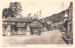 27-BEAUMONT LE ROGER-N°T2914-B/0363 - Beaumont-le-Roger