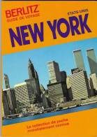 GUIDE DE VOYAGE BERLITZ NEW YORK ETATS UNIS  132 PAGES EN FORMAT DE POCHE, GUIDE EN TB ETAT EDITION 1990 1991 - Tourisme