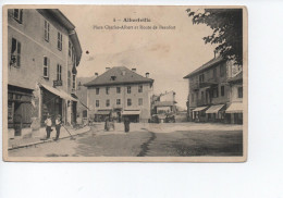 Cpa - 73 - Albertville - Place Charles Albert -  A VOIR - Albertville