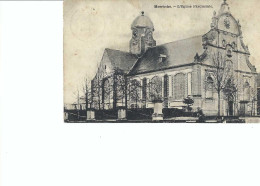 Meerbeke : L'église Paroisiale -verstuurd 1909 - Ninove