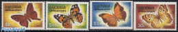 Grenada Grenadines 1982 Butterflies 4v, Mint NH, Nature - Butterflies - Grenada (1974-...)