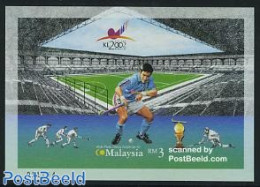 Malaysia 2002 World Cup Hockey S/s (with Control Number), Mint NH, Sport - Hockey - Sport (other And Mixed) - Hockey (su Erba)