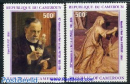 Cameroon 1985 Louis Pasteur 2v, Mint NH, Health - Science - Health - Chemistry & Chemists - Química