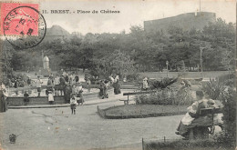 FRANCE - Brest - Place Du Château - Carte Postale Ancienne - Brest