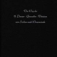 WW2 PDF  WEHRMACHT DER WEG DER 15^PANZERGRENADIER DIVISION VON SIZILIEN BIS WESERMUNDE - Other & Unclassified