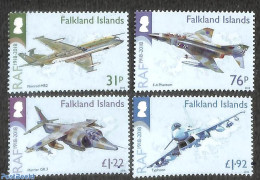 Falkland Islands 2018 100 Years RAF 4v, Mint NH, Transport - Aircraft & Aviation - Flugzeuge