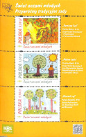Poland 2019 World Through The Eyes Of Children S/s, Mint NH, Art - Children Drawings - Unused Stamps