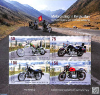 Kyrgyzstan 2019 Motorcycles S/s, Mint NH, Transport - Motorcycles - Motos