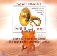 Romania 2019 Grammophones S/s, Mint NH, Performance Art - Music - Unused Stamps