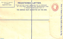 Sri Lanka (Ceylon) 1913 Registered Envelope 10c, Unused Postal Stationary - Sri Lanka (Ceilán) (1948-...)