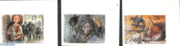 Belgium 1992 Legends 3v, Imperforated, Mint NH, Art - Fairytales - Unused Stamps