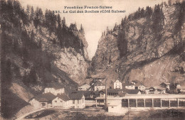 ET-SUISSE COL DES ROCHES-N°T2919-F/0031 - Roches