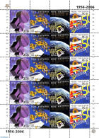 Bosnia Herzegovina - Croatic Adm. 2006 50 Years Europa Stamps M/s, Mint NH, History - Nature - Various - Europa Hang-o.. - Idee Europee