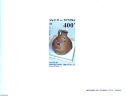 Wallis & Futuna 1997 Archeology 1v, Epreuve De Luxe, Mint NH, History - Archaeology - Art - Ceramics - Arqueología