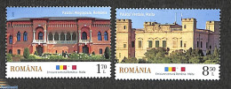 Romania 2019 Palaces, Joint Issue Malta 2v, Mint NH, Various - Joint Issues - Art - Castles & Fortifications - Neufs