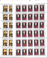 Belgium 1980 Europa 2 M/s (= 30 Sets), Mint NH, History - Europa (cept) - Unused Stamps