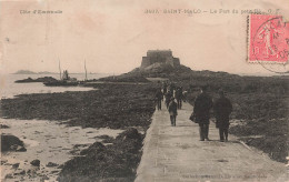 FRANCE - Saint Malo - Le Fort Du Petit Bé - Carte Postale Ancienne - Saint Malo