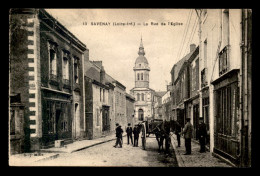 44 - SAVENAY - RUE DE L'EGLISE - Savenay