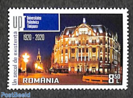 Romania 2020 Polytechnical University Timisoara 1v, Mint NH, Science - Education - Unused Stamps