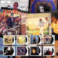 Great Britain 2019 Elton John, Fansheet, Mint NH, Performance Art - Music - Popular Music - Unused Stamps