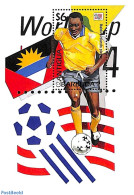 Antigua & Barbuda 1994 Worldcup Football S/s, Mint NH, Sport - Football - Antigua And Barbuda (1981-...)