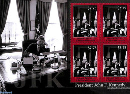 Grenada Grenadines 2011 J.F. Kennedy 4v M/s, Mint NH, History - American Presidents - Grenada (1974-...)