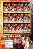 Grenada Grenadines 2005 Tracy McGrady M/s, Mint NH, Sport - Basketball - Basket-ball