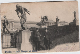 Brussel/Bruxelles - Jardin Botanique (CVC) (gelopen Kaart Van Voor 1900 Met Zegel) - Bossen, Parken, Tuinen
