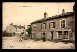 88 - NOMEXY - RUE DE LA GARE - POSTES ET TELEGRAPHES - Nomexy