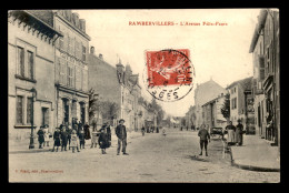 88 - RAMBERVILLERS - AVENUE FELIX FAURE - Rambervillers