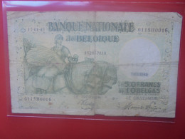 BELGIQUE 50 Francs 1945 Circuler COTES:7,5-15-37,5 EURO (B.33) - 50 Franchi-10 Belgas