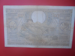 BELGIQUE 100 Francs 1934 Circuler COTES:10-20-50 EURO (B.33) - 100 Francs & 100 Francs-20 Belgas
