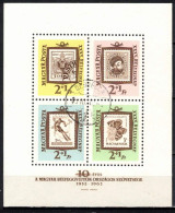 Hongrie 1962 Mi 1868-71 - Bl.36 (Yv BF 42), Obliteré - Usado