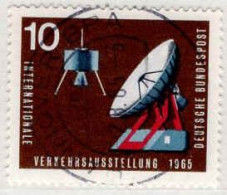 RFA Poste Obl Yv: 341 Mi:469 IVA München Satellite & Radar (Beau Cachet Rond) (Thème) - Télécom