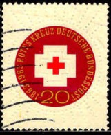 RFA Poste Obl Yv: 272 Mi:400 Rotes Kreuz (Lign.Ondulées) (Thème) - Rode Kruis