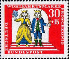 RFA Poste N** Yv: 382 Mi:525 Wohlfahrtsmarke Froschkönig (Thème) - Fairy Tales, Popular Stories & Legends