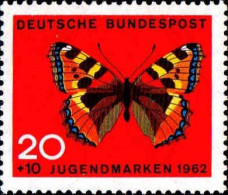 RFA Poste N** Yv: 250 Mi:378 Jugendmarken Papillon Petite Tortue (Thème) - Farfalle