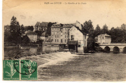 Bar Sur Seine Le Moulin Et Les Ponts - Bar-sur-Seine