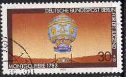 Berlin Poste Obl Yv:524 Mi:563 Für Die Jugend Montgolfiere (cachet Rond) - Used Stamps