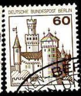 Berlin Poste Obl Yv:500 Mi:537AI Marksburg (Beau Cachet Rond) - Oblitérés