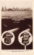 ETATS-UNIS - North Or Hudson River Showing Cross Section - Penna Tunnel - New York - Carte Postale Ancienne - Autres Monuments, édifices