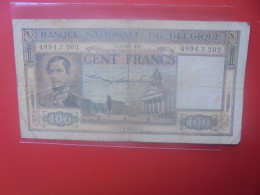 BELGIQUE 100 Francs 1948 Circuler COTES:15-30-80 EURO (B.33) - 100 Francs