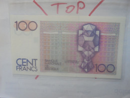 BELGIQUE 100 FRANCS 1978-1981 SANS SIGNATURE AU REVERS MORIN N°68 Neuf  (B.33) - 100 Franchi