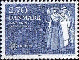 Danemark Poste N** Yv: 753 Mi:750 Europa Droit De Votre Des Femmes - Neufs