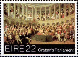 Irlande Poste N** Yv: 483 Mi:480 Grattan's Parliament - Unused Stamps